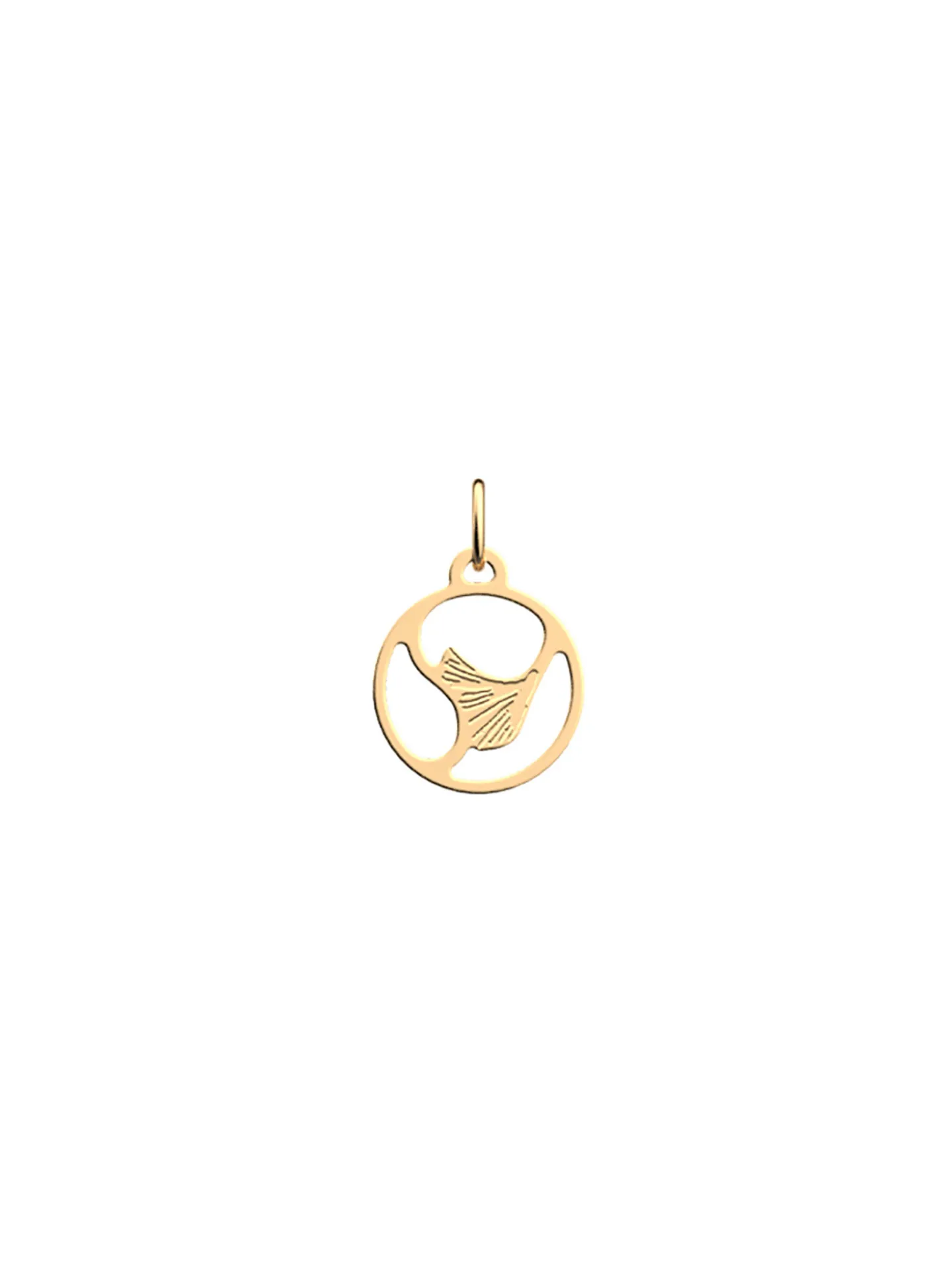 Pendentif Les Gerorgettes Flamenco doré 16mm