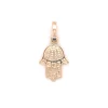 Pendentif main de Fatma or jaune 750/1000