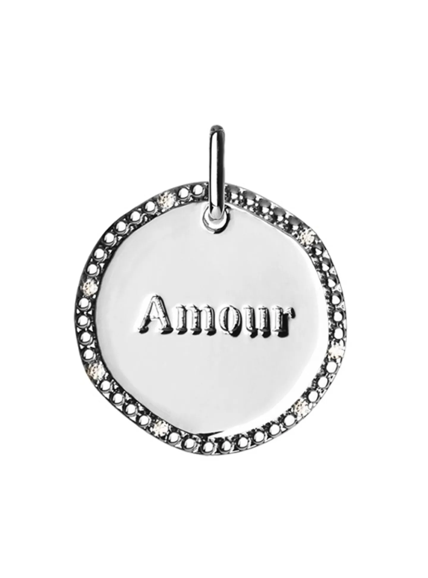 Pendentif Saunier Amourette "Amour"