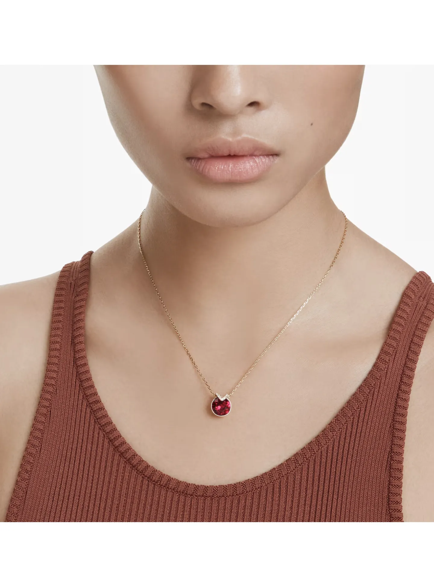 Pendentif Swarovski Bella V rouge