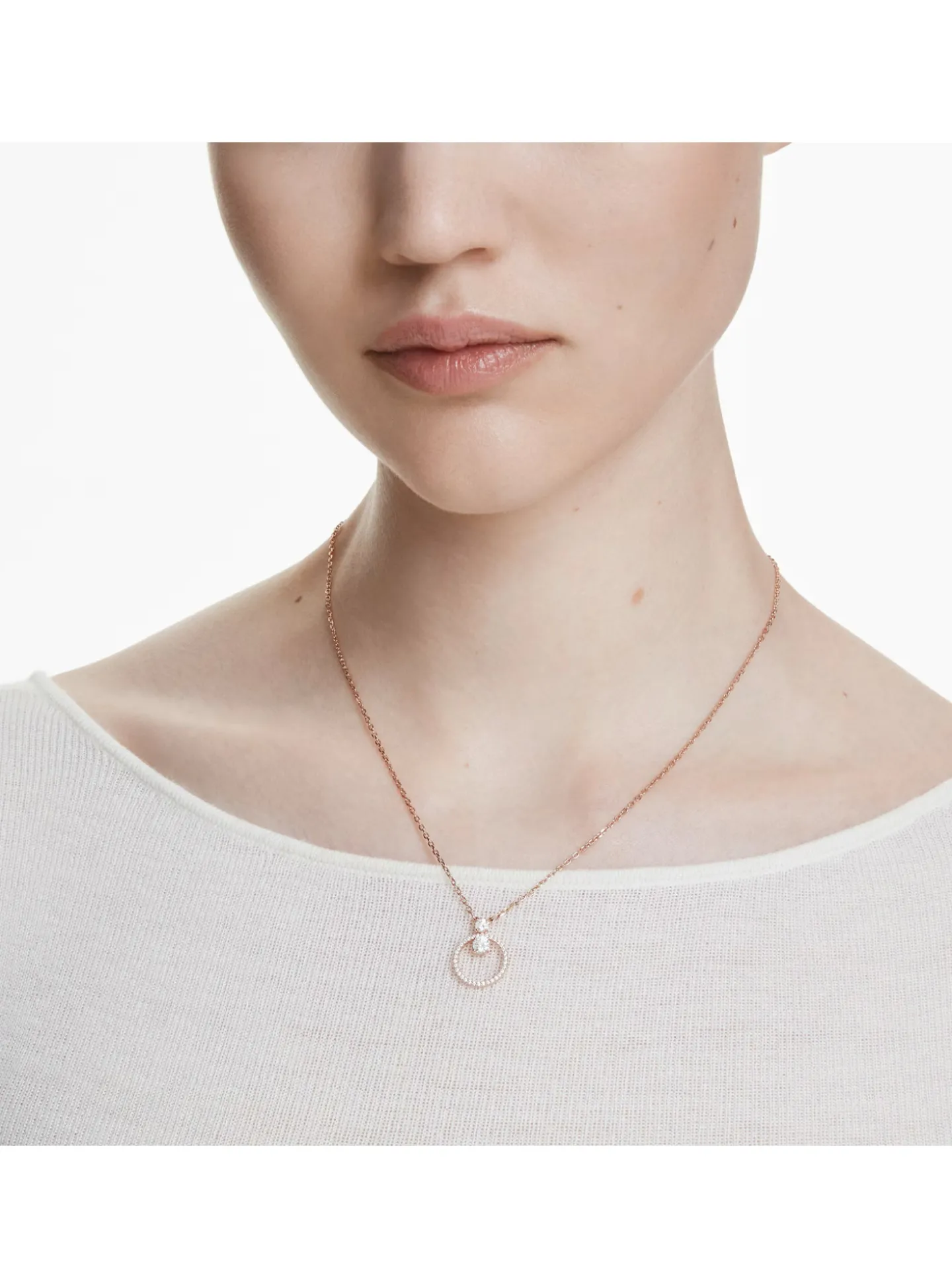 Pendentif Swarovski Constella rosé