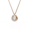 Pendentif Swarovski Dextera rosé