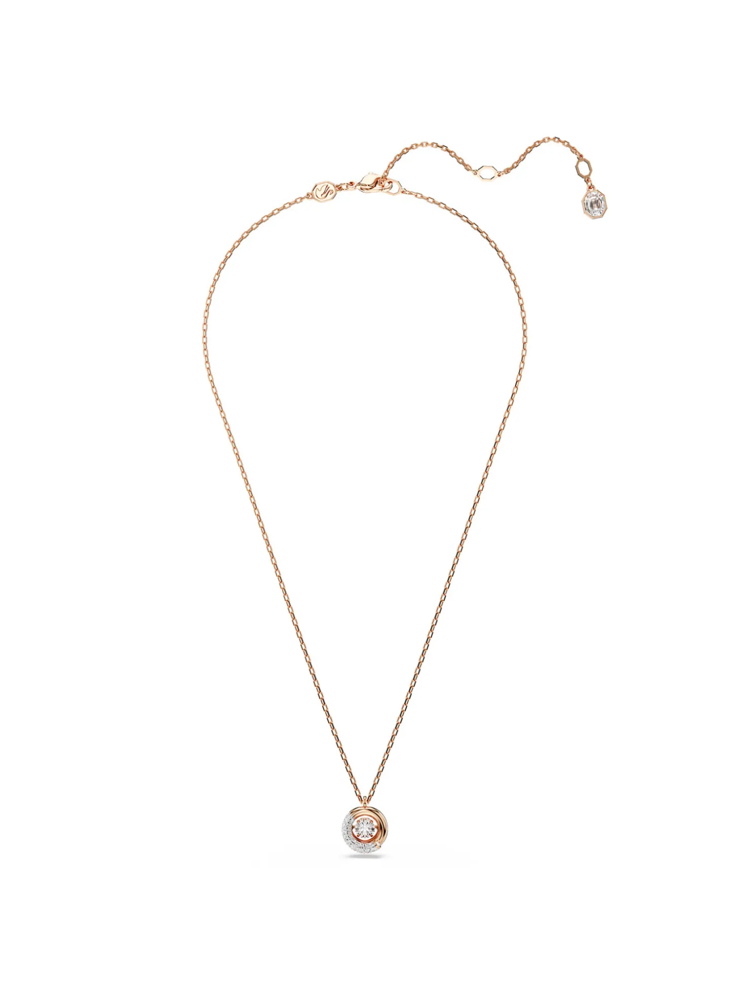Pendentif Swarovski Dextera rosé