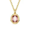 Pendentif Swarovski Imber octogonal rose