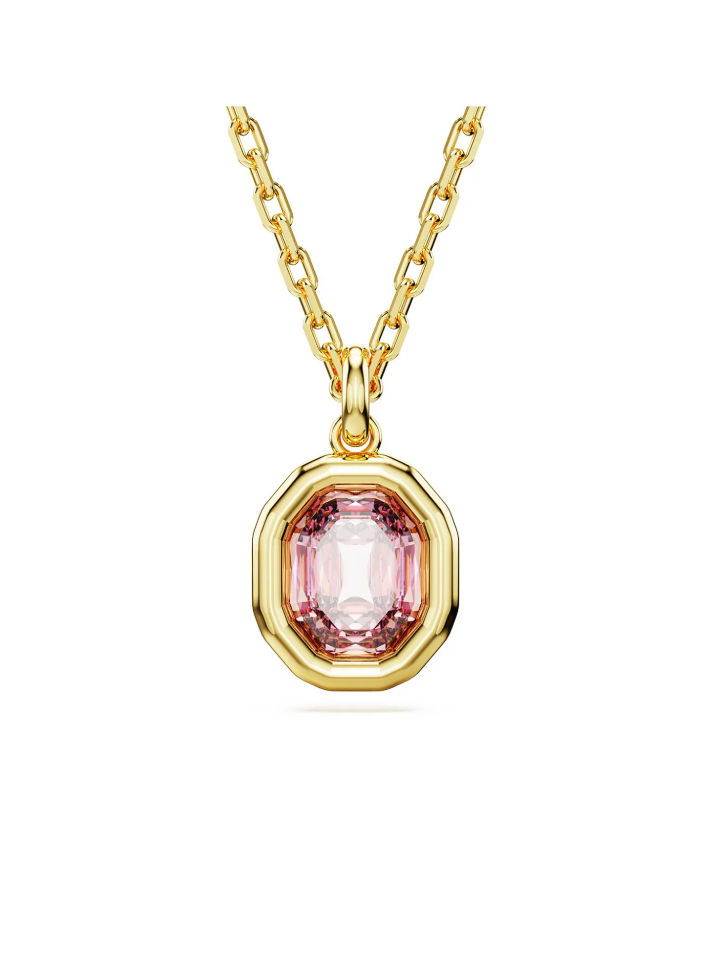 Pendentif Swarovski Imber octogonal rose