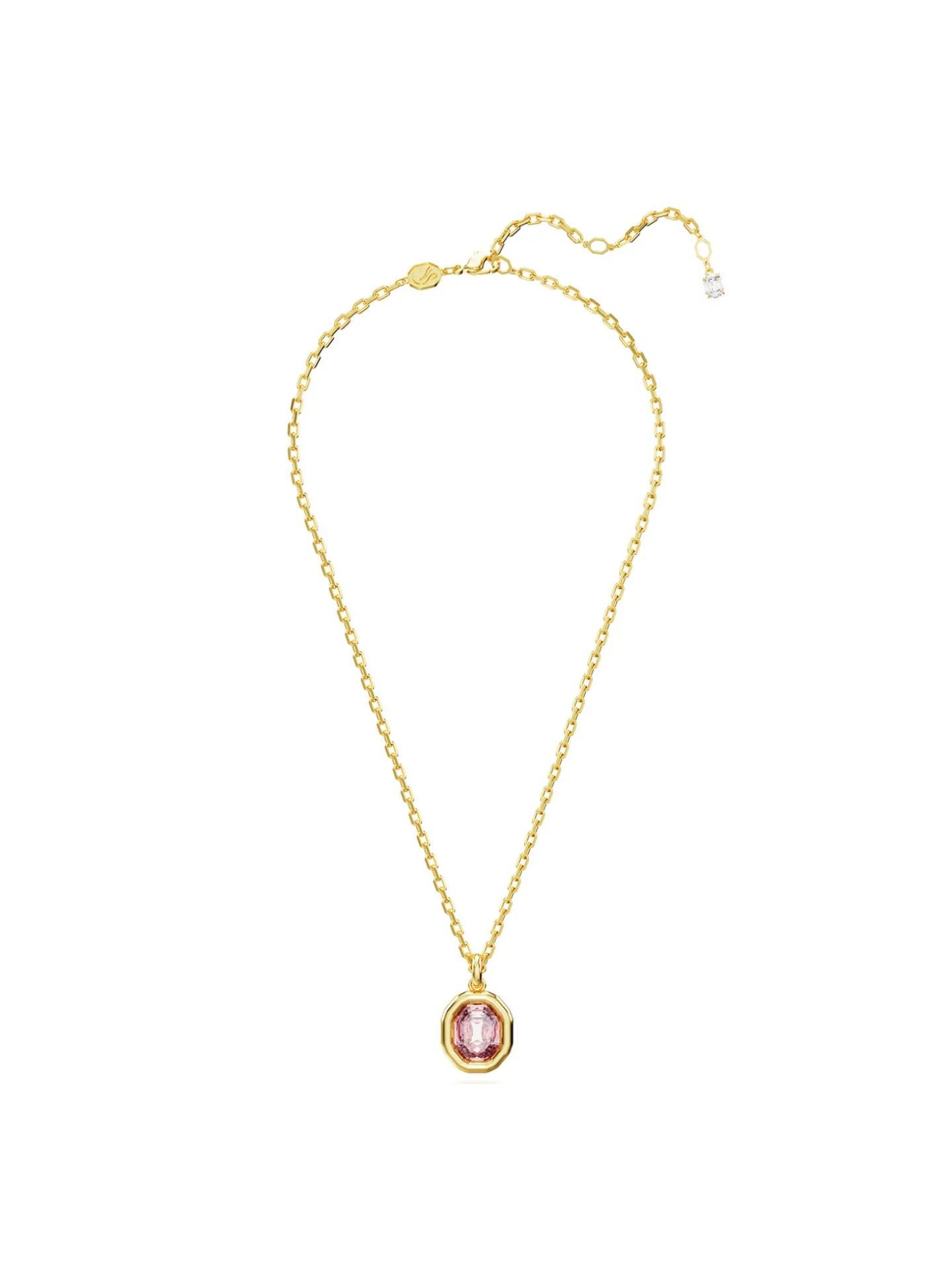Pendentif Swarovski Imber octogonal rose
