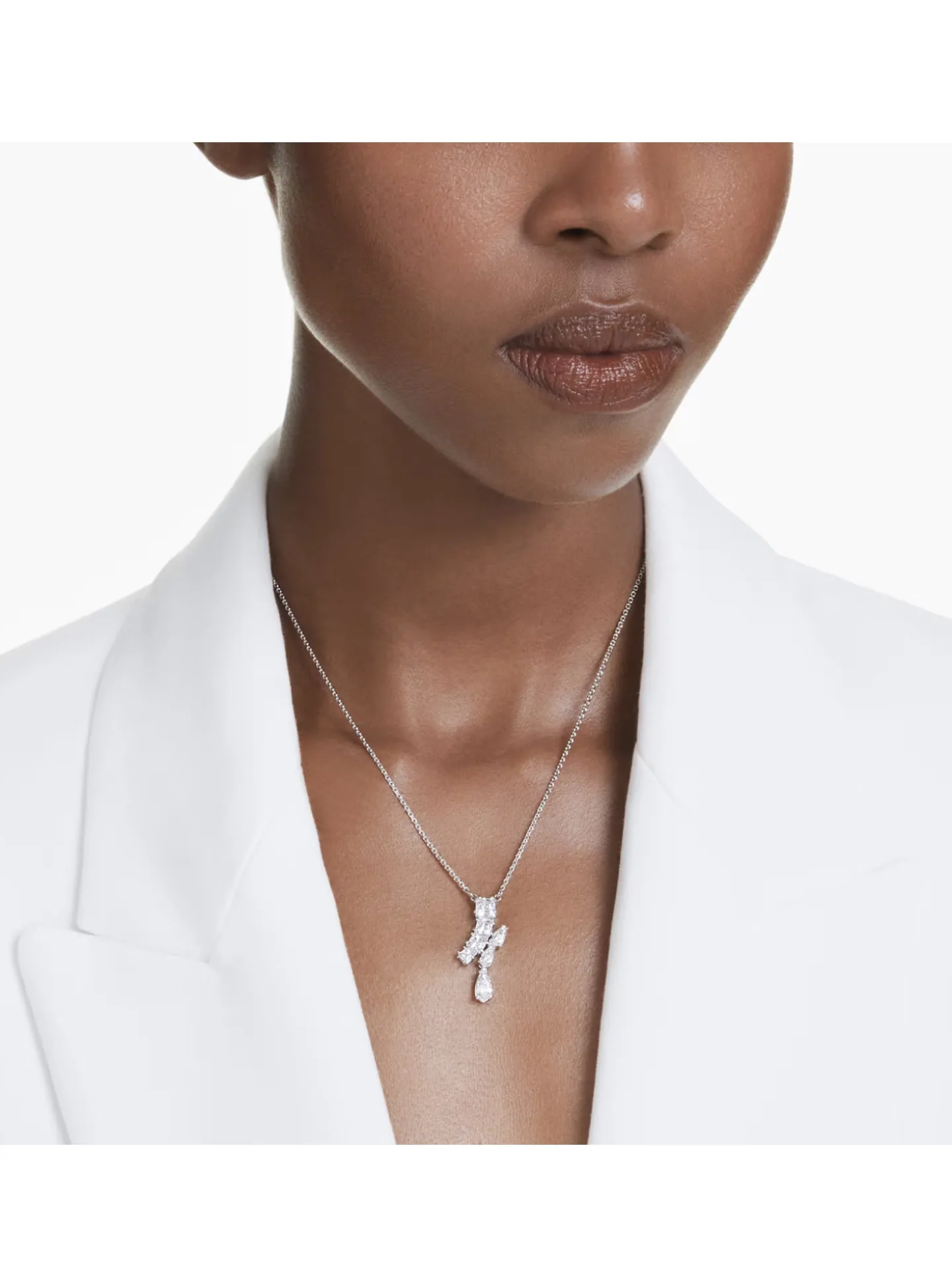 Pendentif Swarovski Matrix motif géométrique