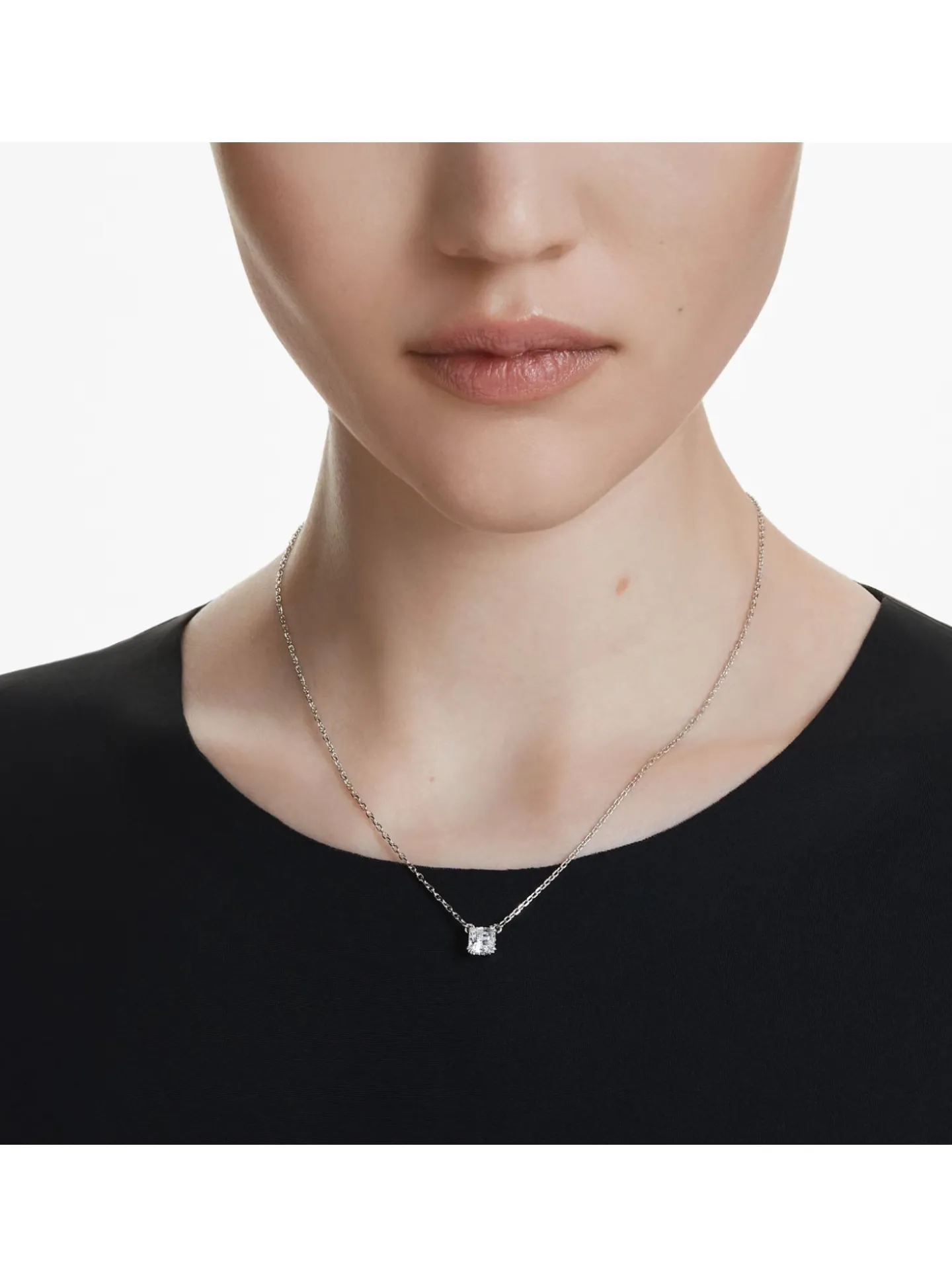 Pendentif Swarovski Stilla format carré