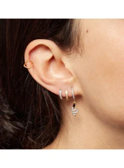 Piercing créole Agatha Criolla argent 11mm