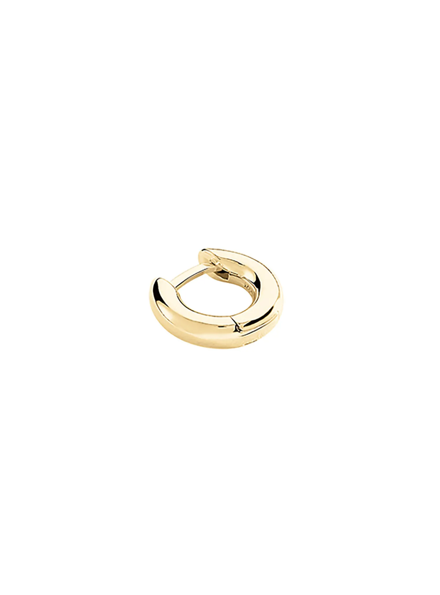 Piercing créole Agatha Dodue argent doré