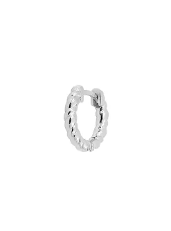 Piercing créole Agatha Tressee argent