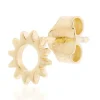 Piercing puce Agatha Minisol argent doré