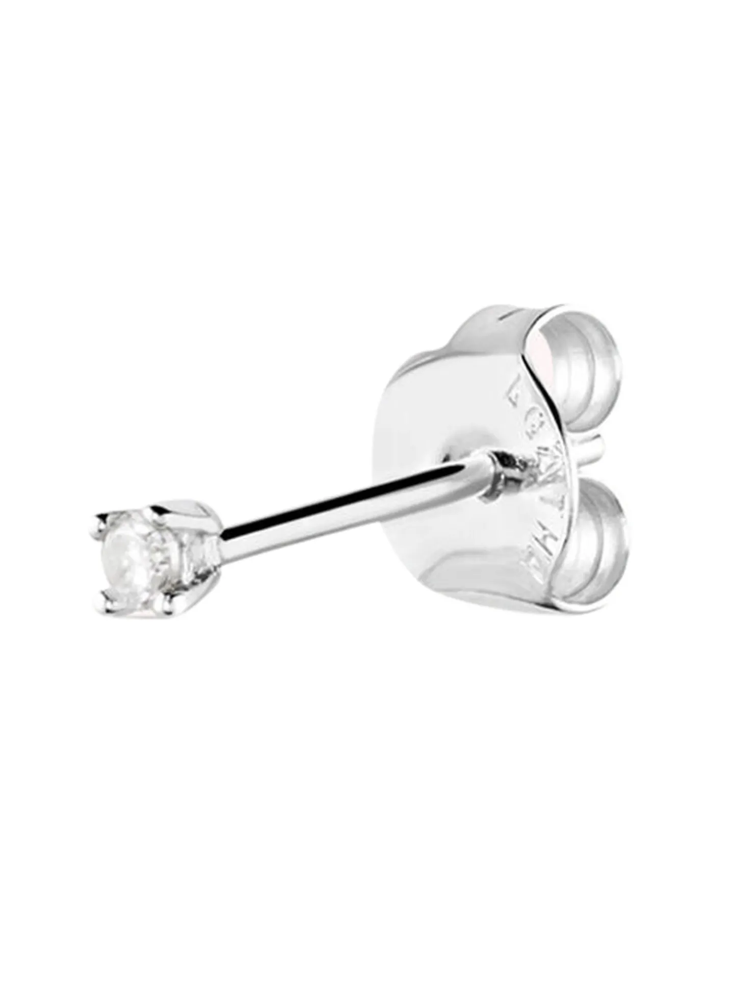 Piercing puce Agatha Mini argent