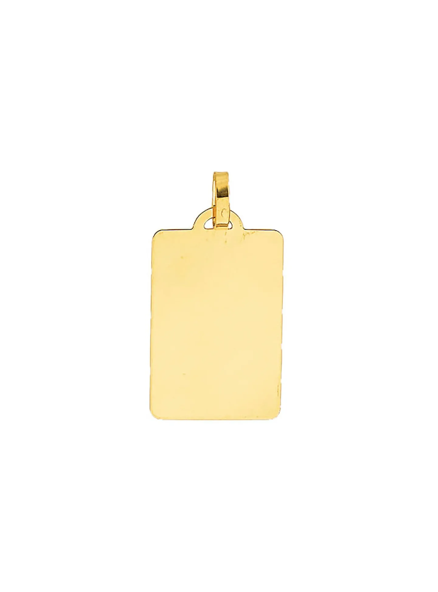 Plaque Brillaxis or jaune 18 carats