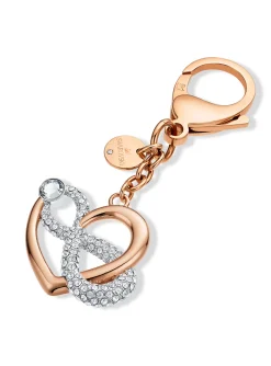 Porte-clés Swarovski Infinity Heart