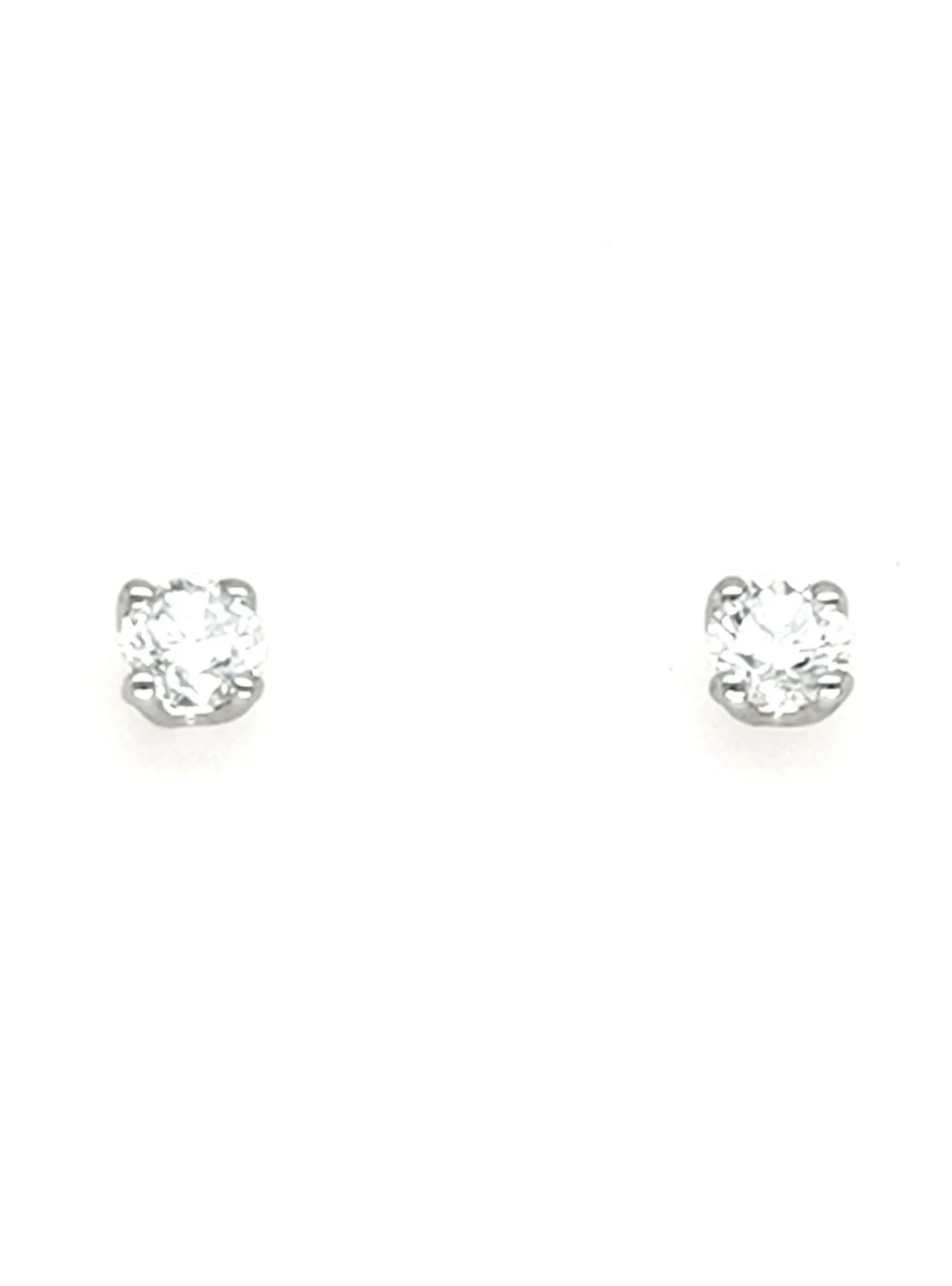 Puces diamants Brillaxis or blanc 18 carats_x005f_x000D_0.20 ct