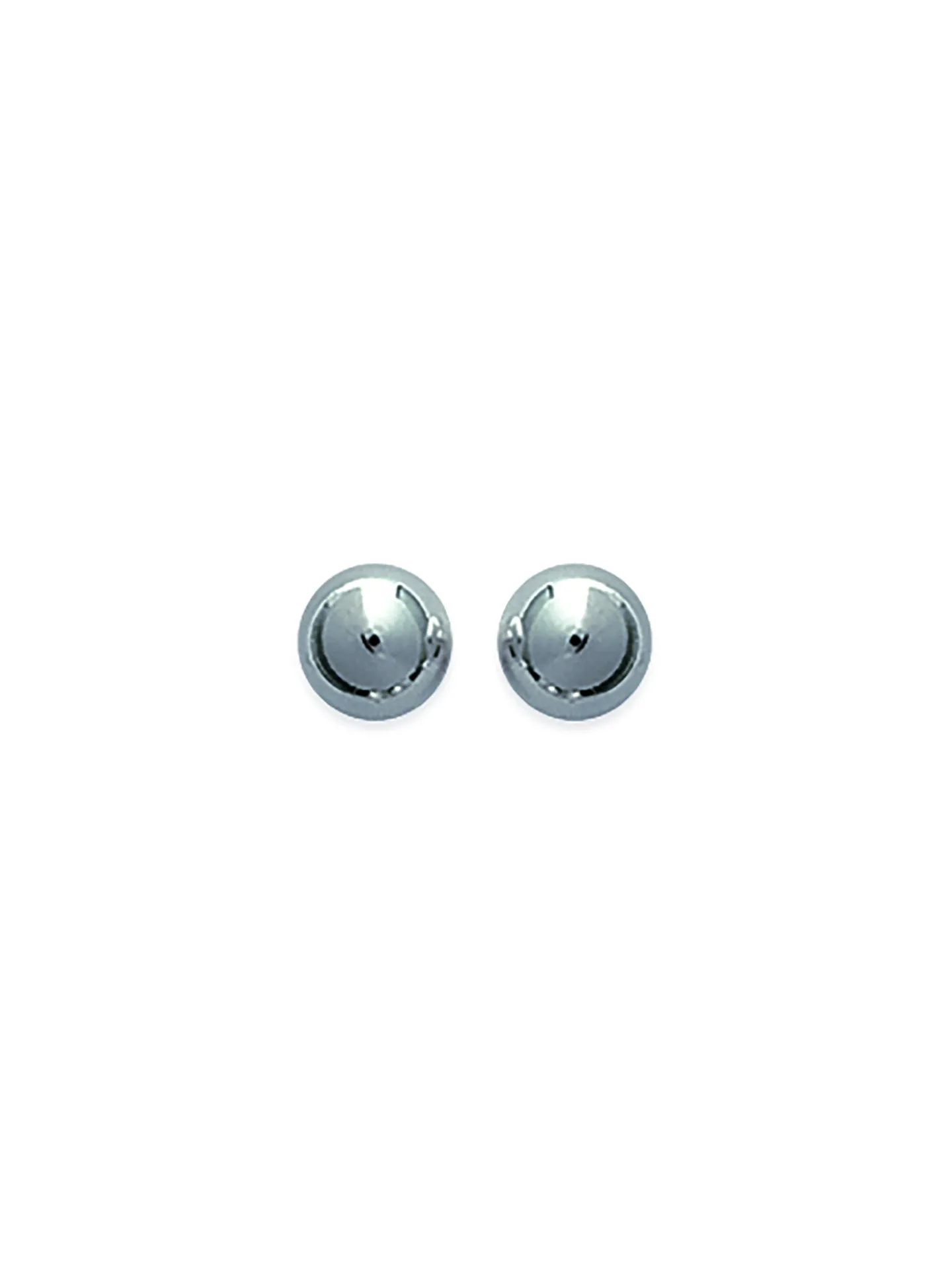 Puces d'oreilles Brillaxis boules argent 6mm