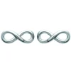Puces d'oreilles Brillaxis infini argent