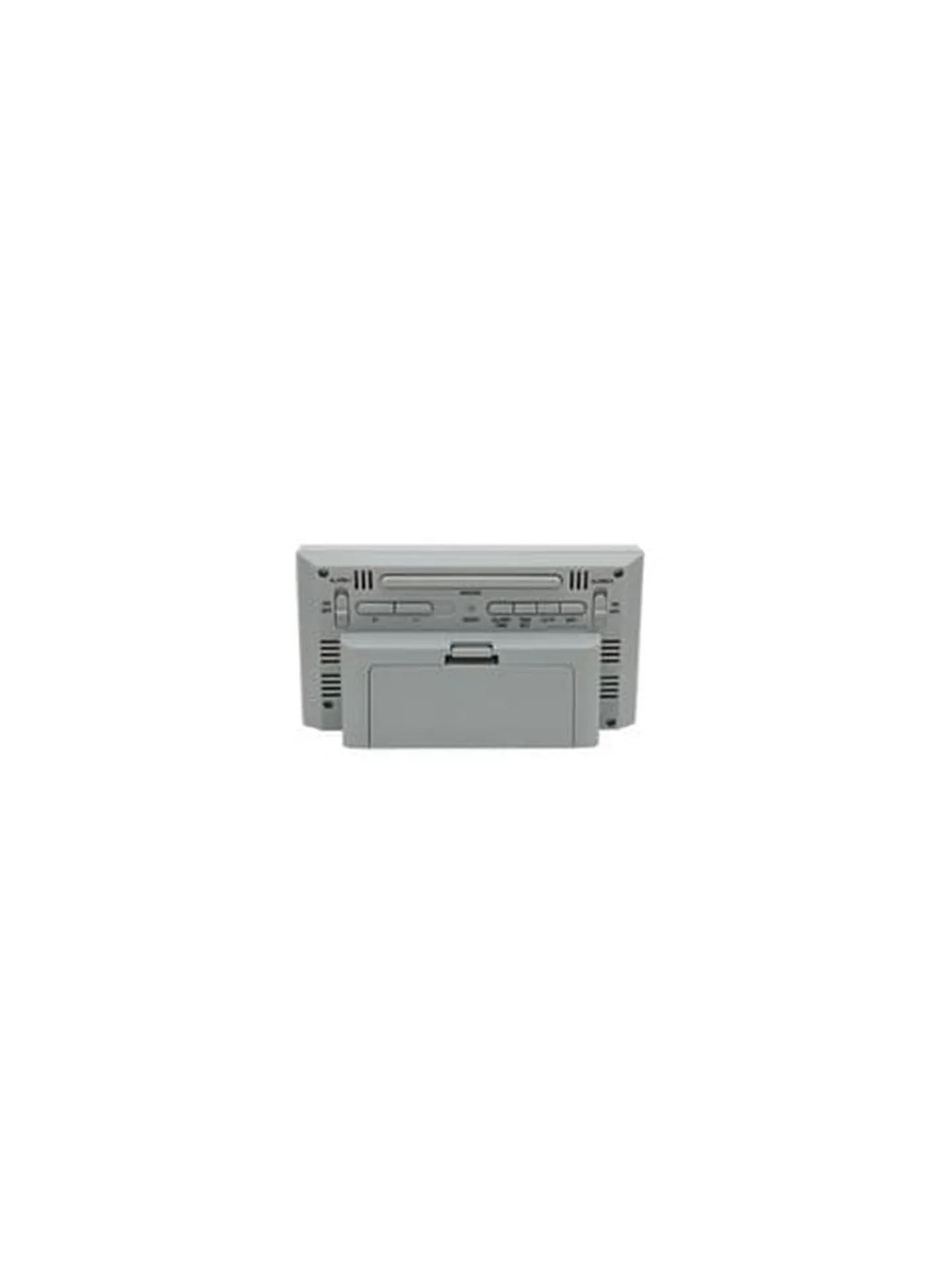 Réveil Seiko affichage digital plastique blanc perle