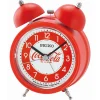 Réveil Seiko Coca-Cola rouge sonnerie cloche