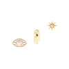 Set boucles d'oreilles Les Cadettes Felicidad_x005f_x000D_Main Oeil et Etoile