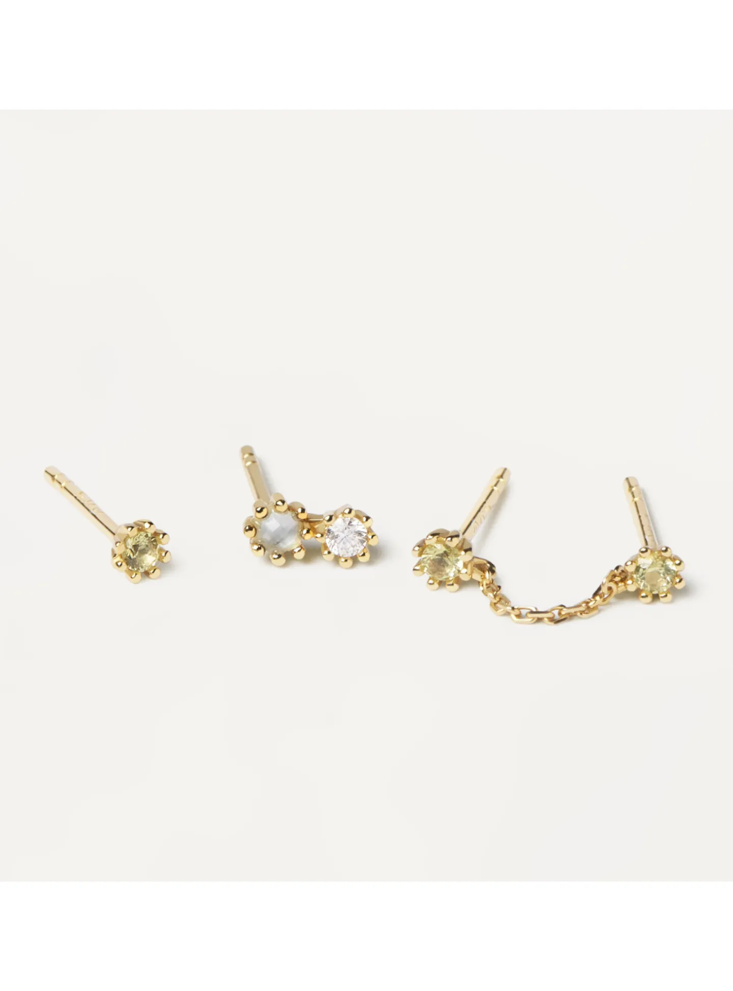 Set Boucles d’Oreilles Motion Kara plaqué or