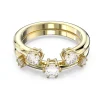 Set de bagues Swarovski Constella doré 50