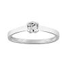 Solitaire Brillaxis diamant 4 griffes or blanc_x005f_x000D_0.50 ct
