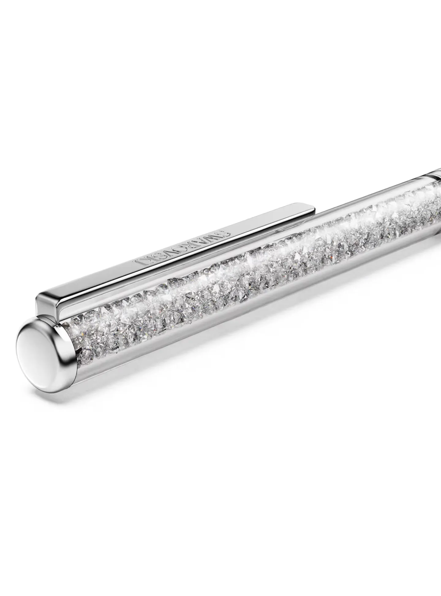 Stylo à bille Swarovski Crystalline blanc