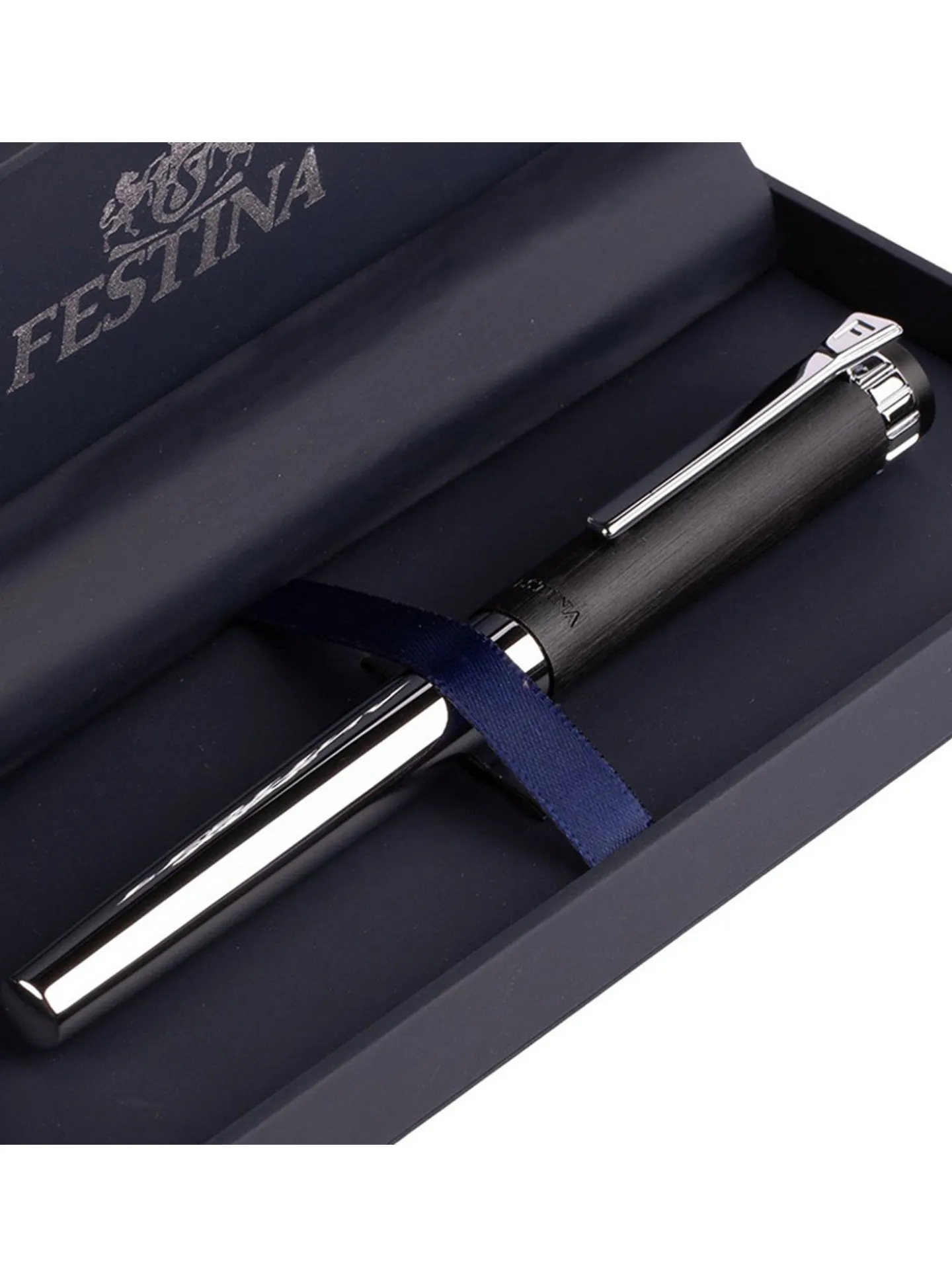 Stylo roller Festina Prestige Chrome Black