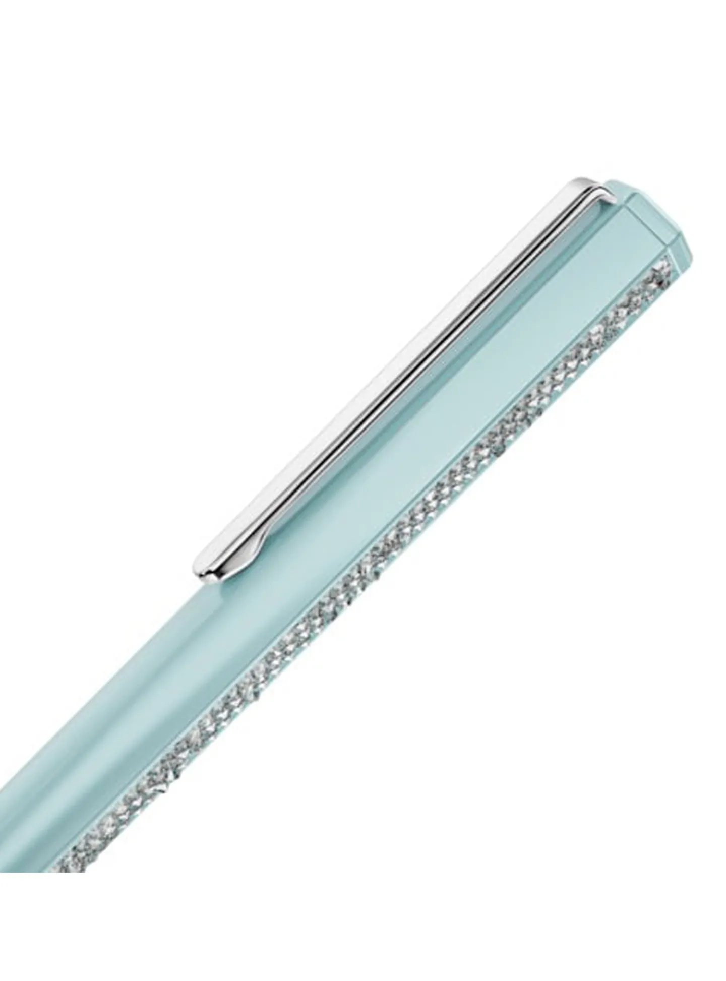 Stylo Swarovski Crystal Shimmer bleu mat