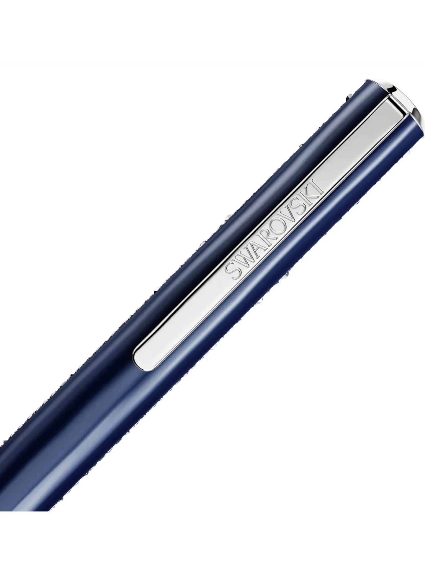 Stylo Swarovski Shimmer bleu nuit