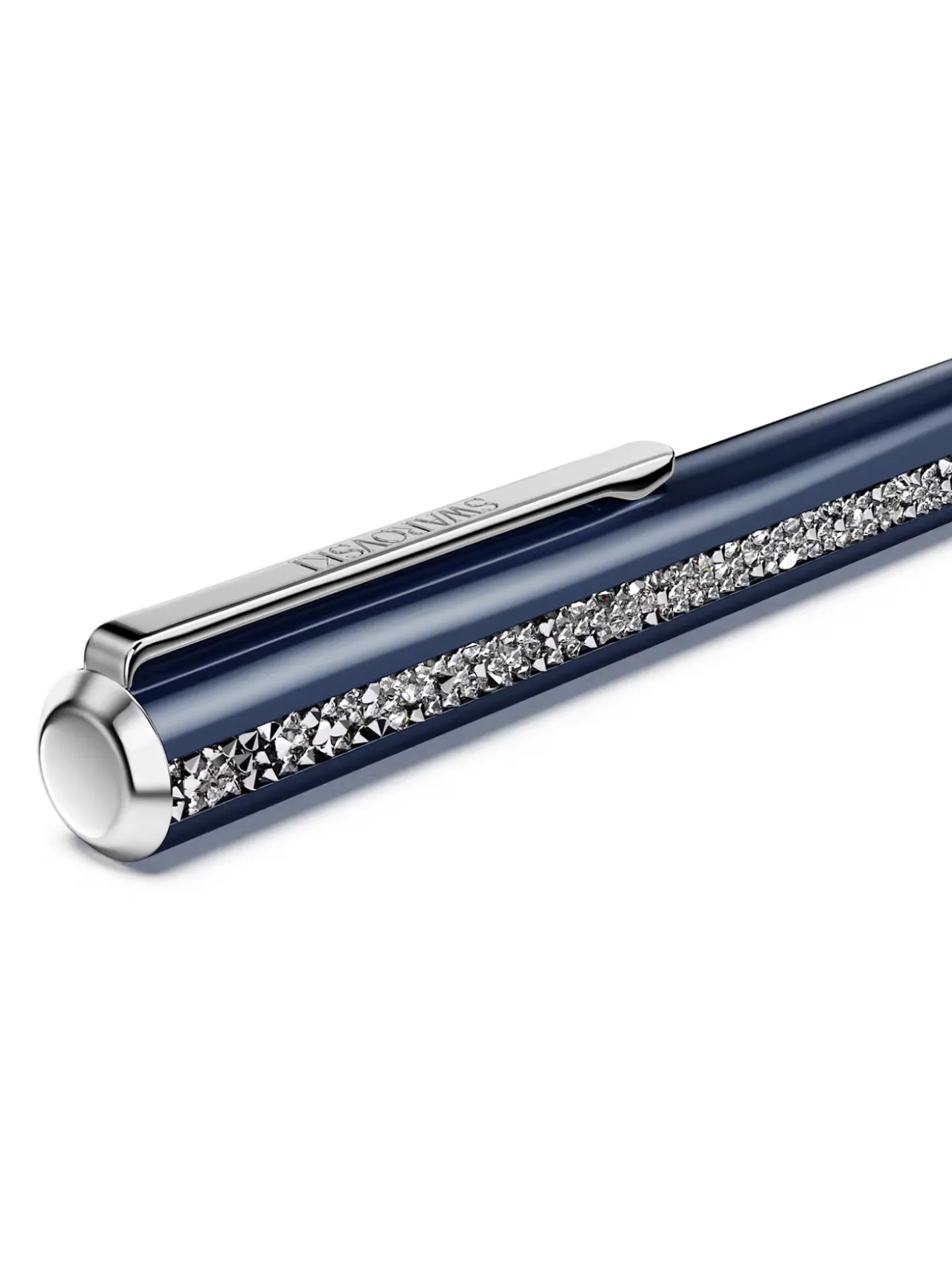 Stylo Swarovski Shimmer bleu nuit