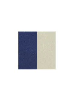 Vinyle bague Les Georgettes Indigo/Blanc cassé 8mm